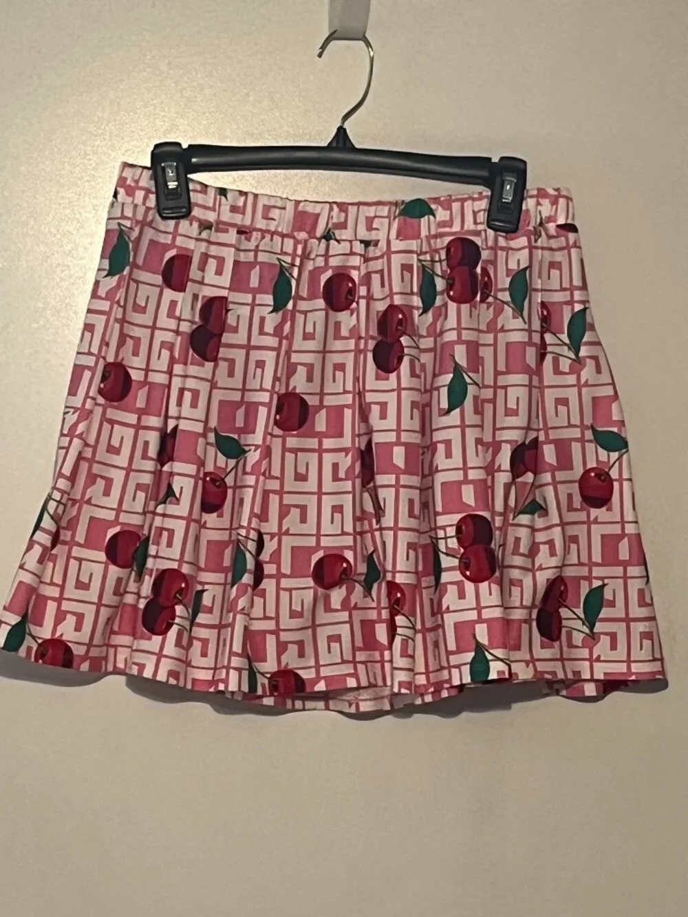 Cute Cherry Pattern Skirt